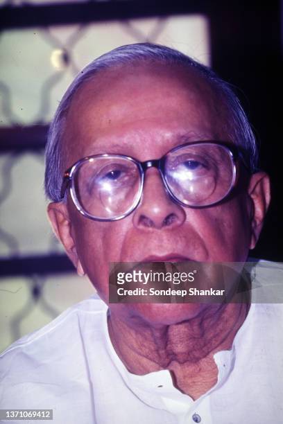 Jyoti Basu, founding member of Communist Party of India and a long serving Chief Minister of West Bengal for successive five terms .