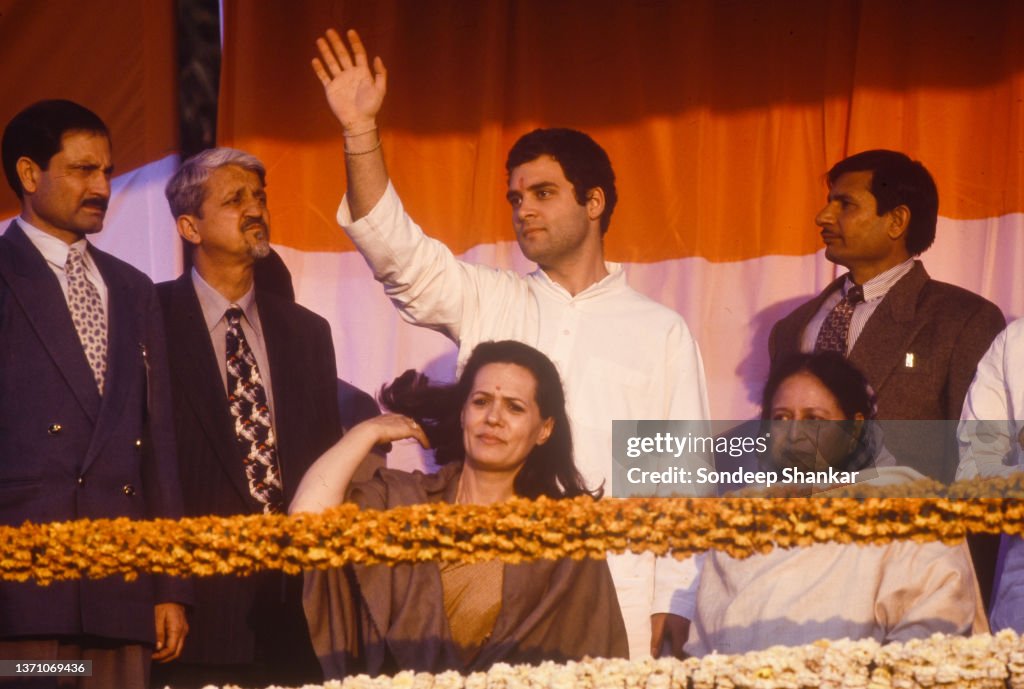 Sonia-Rahul Gandhi Poll Campaign