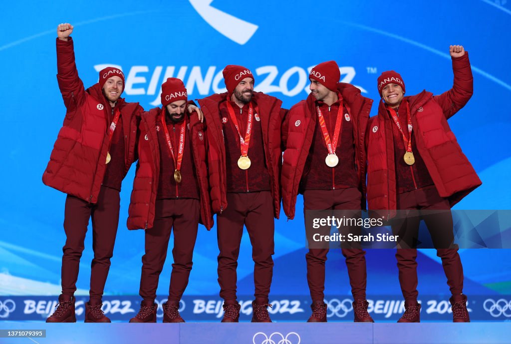 Medal Ceremony - Beijing 2022 Winter Olympics Day 13