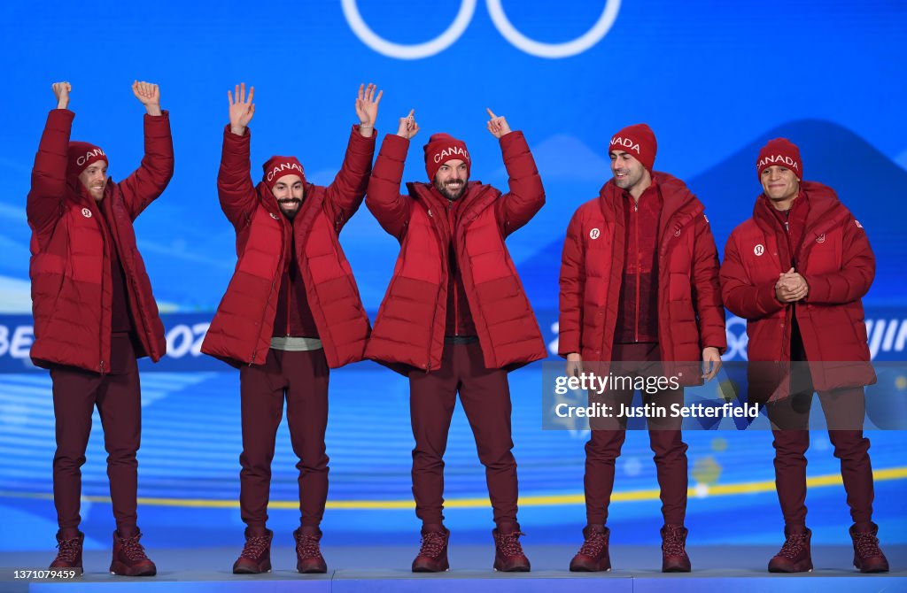 Medal Ceremony - Beijing 2022 Winter Olympics Day 13