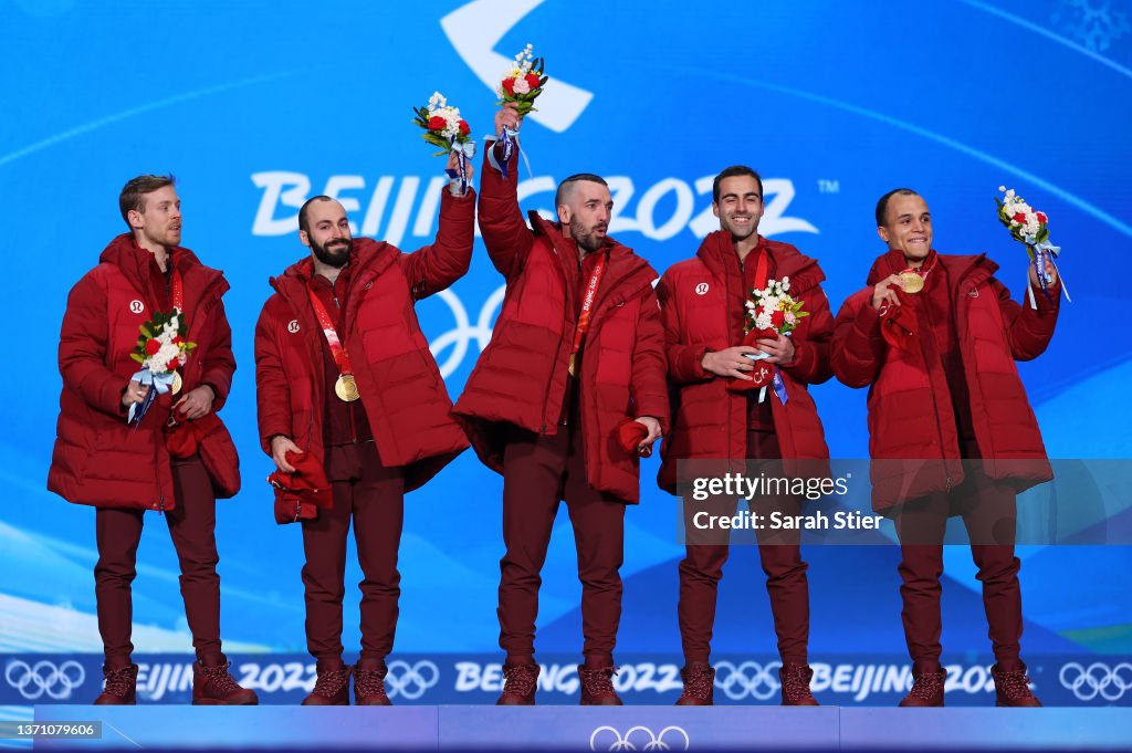 Medal Ceremony - Beijing 2022 Winter Olympics Day 13