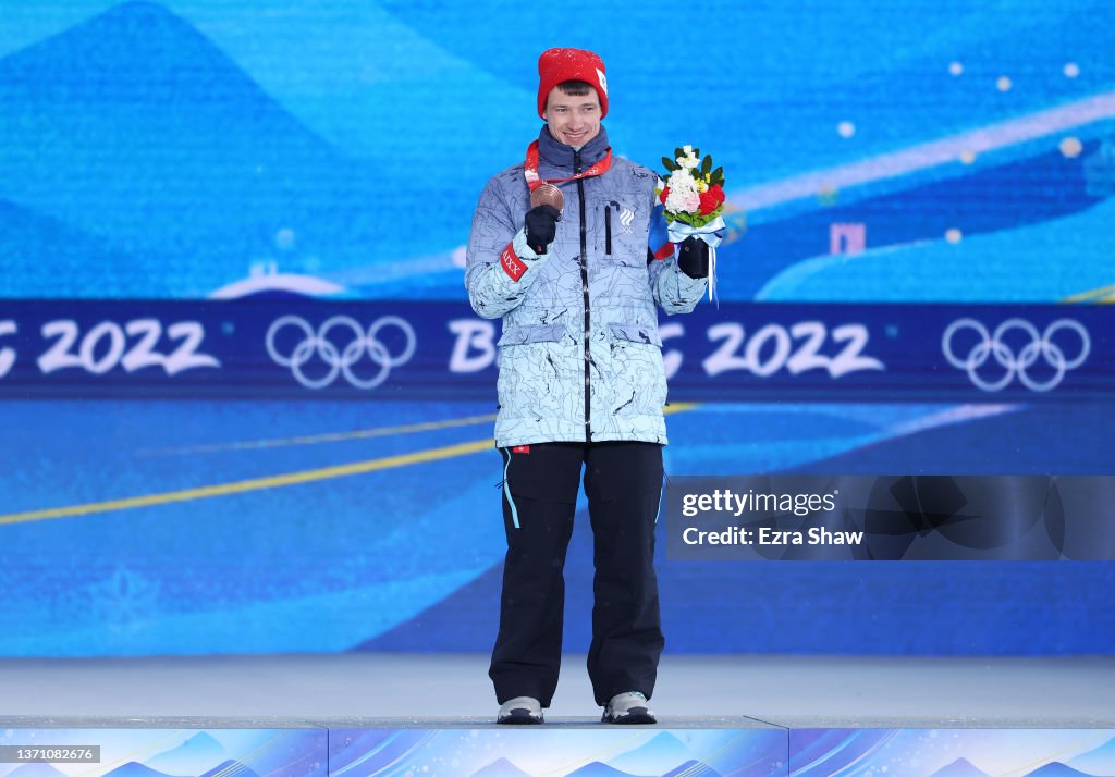 Medal Ceremony - Beijing 2022 Winter Olympics Day 13