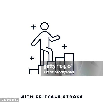 Career Pathways Line Icon Design Career Pathways Line Icon Design