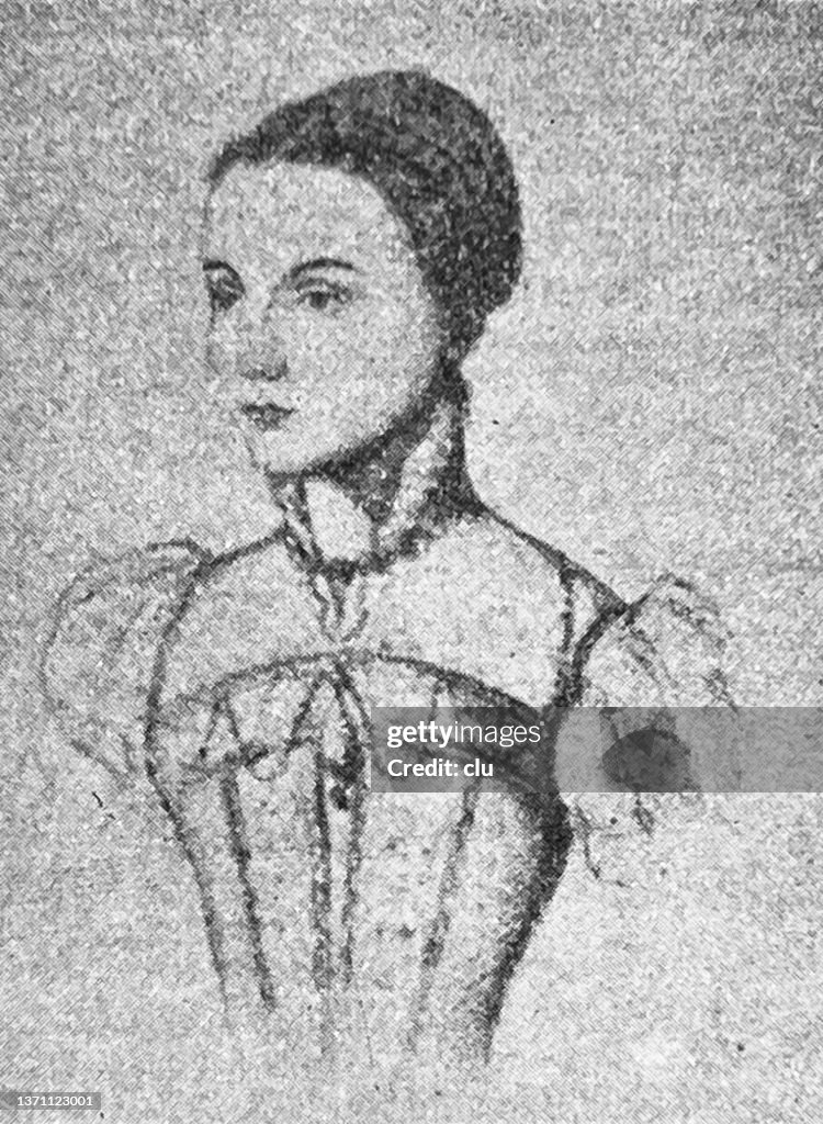 Maria Stuart before her marriage