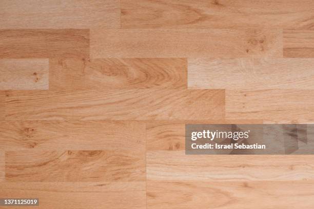 top view of a wooden floor. wood texture. - suelo de madera fotografías e imágenes de stock