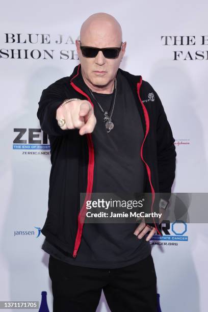 Jay Jay French attends the Sixth Annual Blue Jacket Fashion Show at Moonlight Studios on February 17, 2022 in New York City.