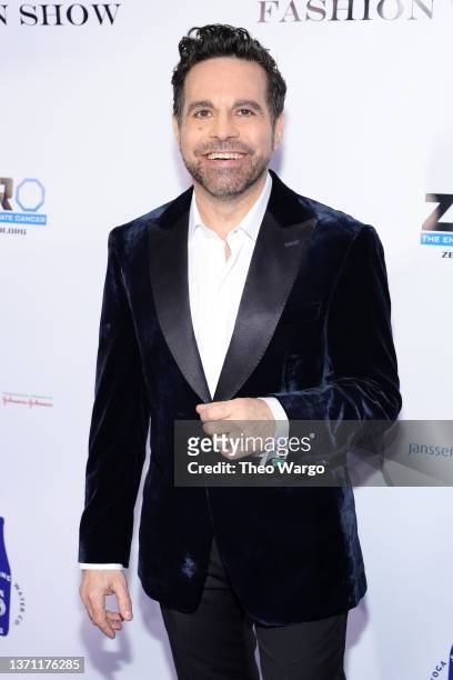 Mario Cantone attends the 6th Annual Blue Jacket Fashion Show at Moonlight Studios on February 17, 2022 in New York City.