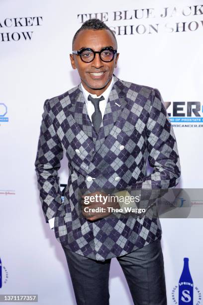 Marcus Samuelsson attends the 6th Annual Blue Jacket Fashion Show at Moonlight Studios on February 17, 2022 in New York City.