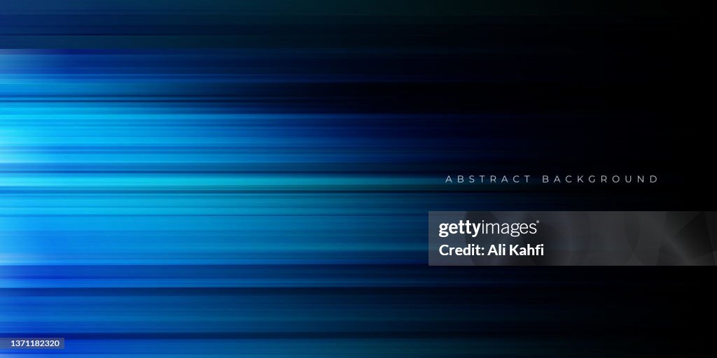 Abstract Colorful Light Speed Background