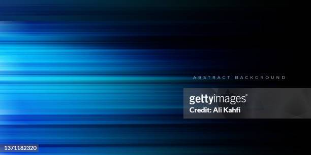 abstract colorful light speed background - technology stock illustrations