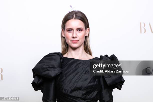 Spanish actress and singer Manuela Velles attends the Premier Cru Night Journey event organized by Harper's BAZAAR and Caudalie at Club Monteverdi on...