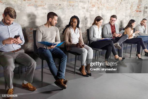 Job Interview Queue 733 Job Interview Queue Stock Photos, High-Res Pictures, and Images ...