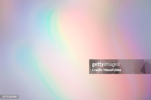 hologram paper reflected on sunlight - holograma fotografías e imágenes de stock