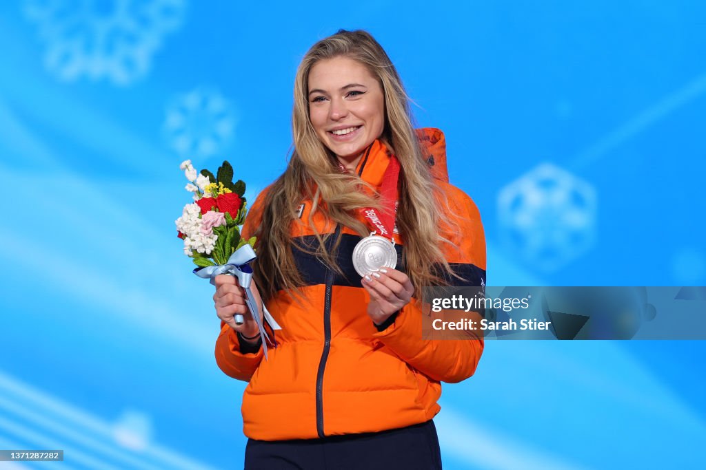 Medal Ceremony - Beijing 2022 Winter Olympics Day 14
