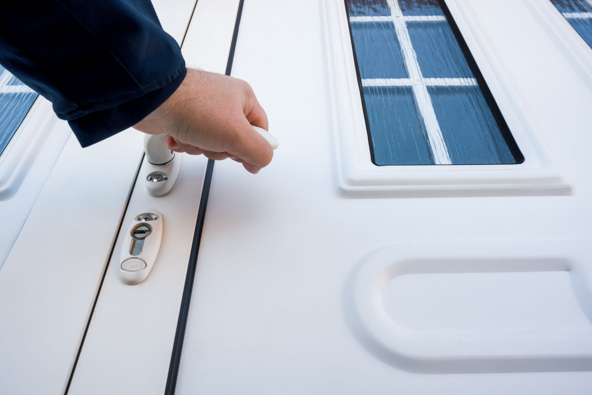 upvc door protection