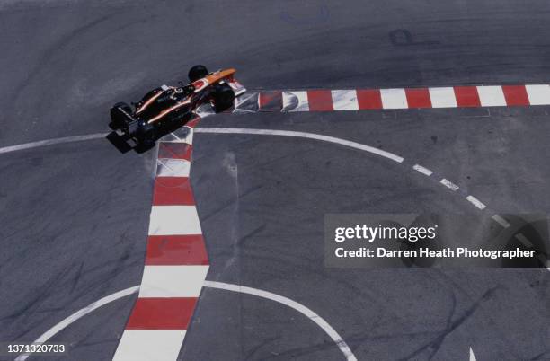 Pedro de la Rosa of Spain drives the Repsol Arrows Arrows A20 Arrows T2-F1 V10 during the Formula One Monaco Grand Prix on 16th May 1999 at the...