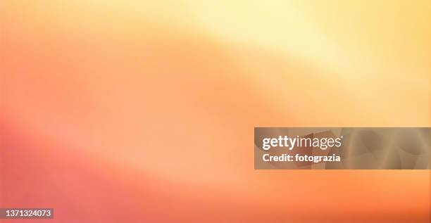 delicate blurred orange gradient background - オレンジ ストックフォトと画像