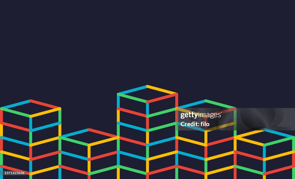 Logistics Shipping Networking Servers Computing Technology Abstract Background
