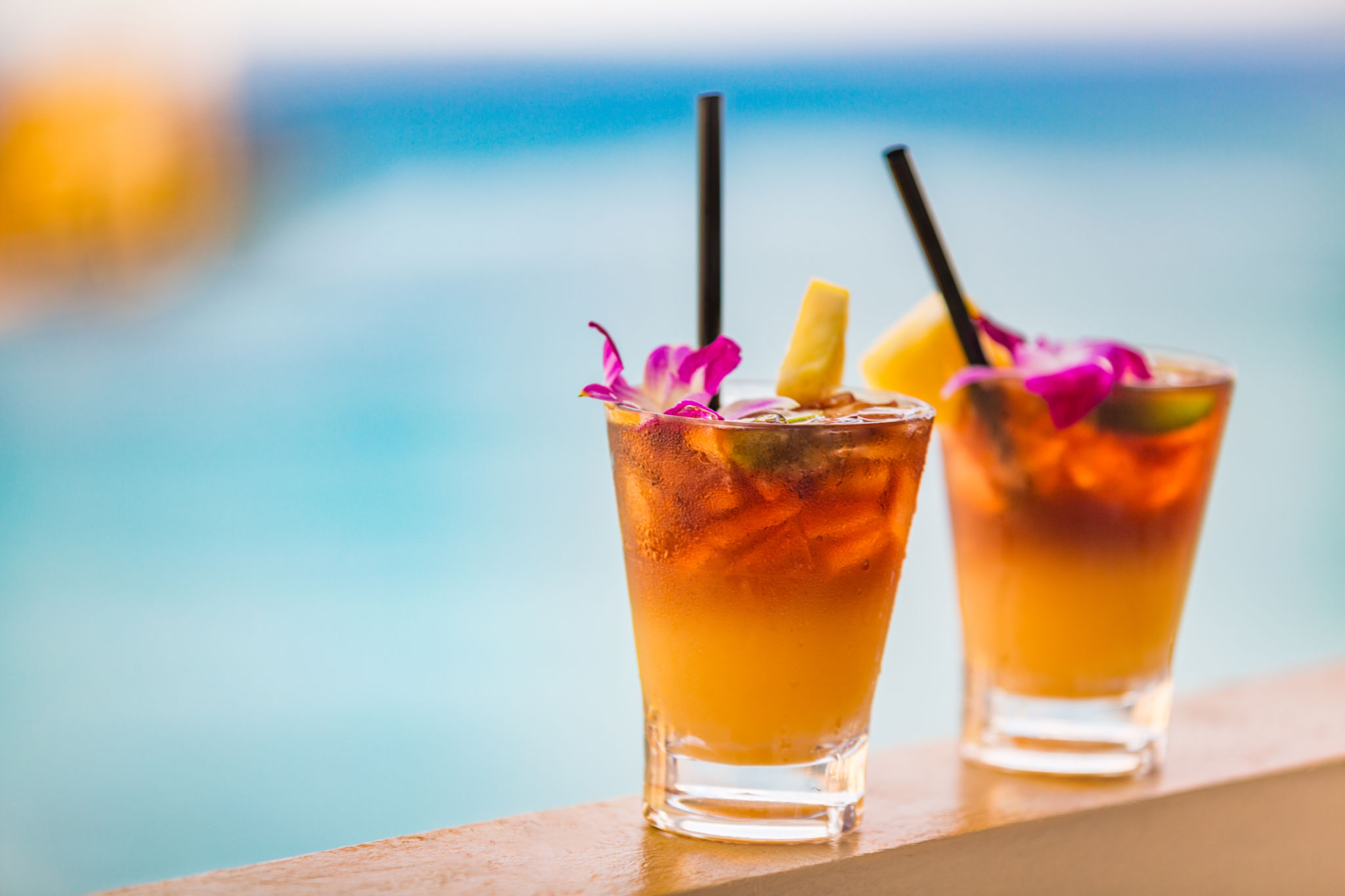 tropical cocktails