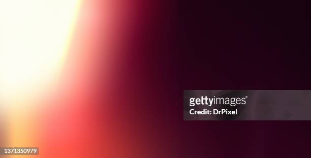 defocused gradient background with light leak - burnt film stock pictures, royalty-free photos & images