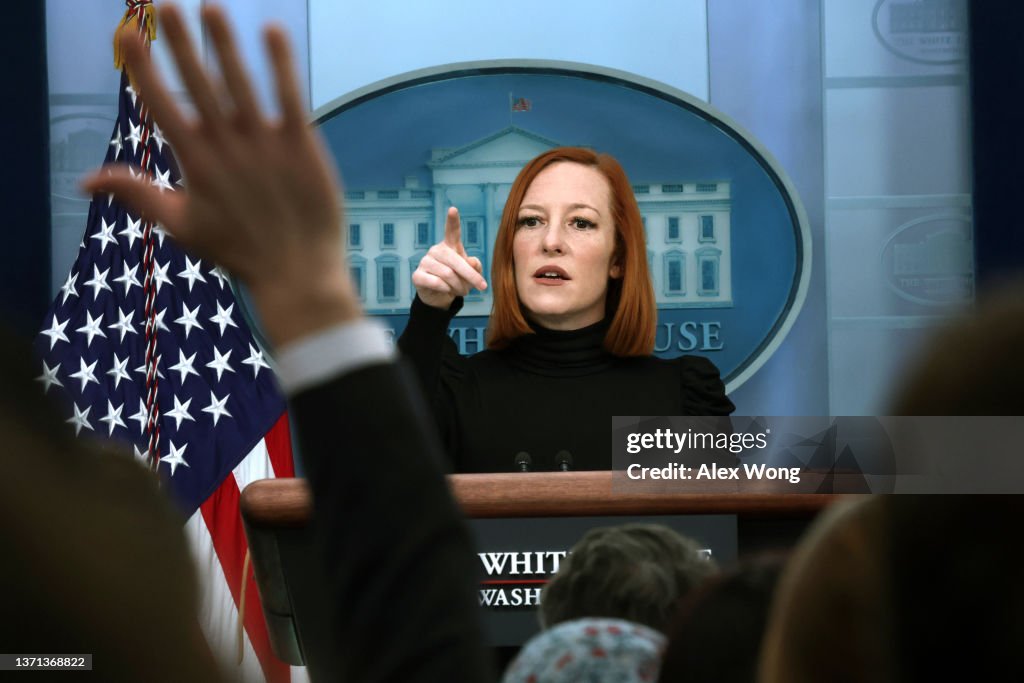 White House Press Secretary Jen Psaki Holds Daily Briefing