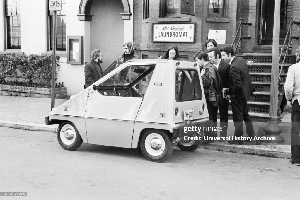 Electric Car, Marion S. Trikosko, US News & World Report Magazine Collection, 1974