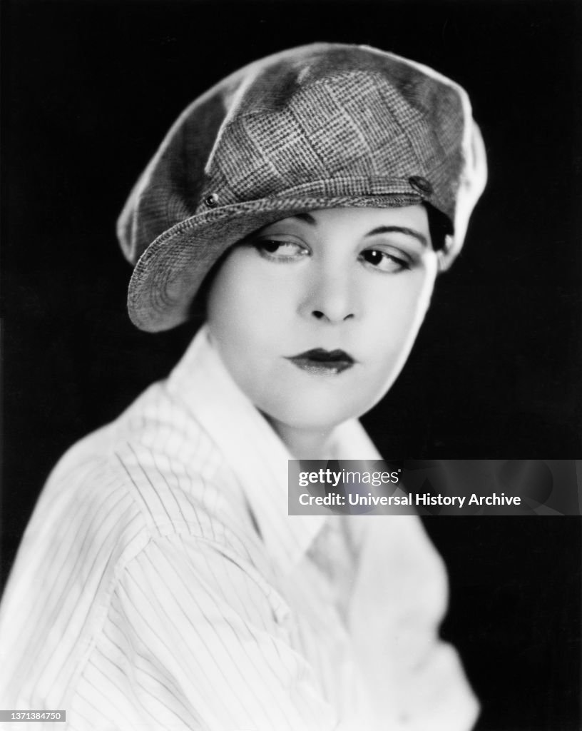 Madeline Hurlock, head and shoulders Publicity Portrait by George F. Cannons, Mack Sennett Comedies, 1927