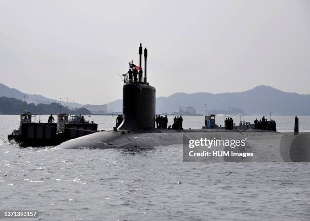 The Virginia-class submarine USS North Carolina is the first Virginia-class submarine to visit Fleet Activities Sasebo. The Pearl Harbor-based vessel...