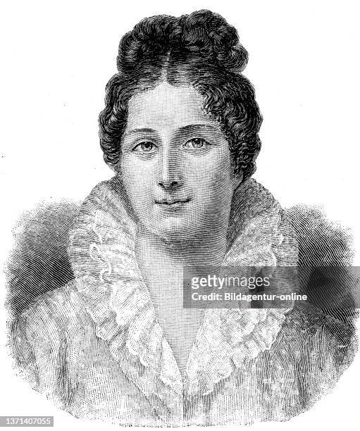 Juliette or Julie Recamier, nee Jeanne Francoise Julie Adelaide Bernard, called Madame Recamier, December 4, 1777 - May 11 was a French salonniere.