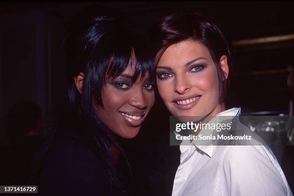 Linda Evangelista And Naomi Campbell Linda Evangelista And Naomi Campbell
