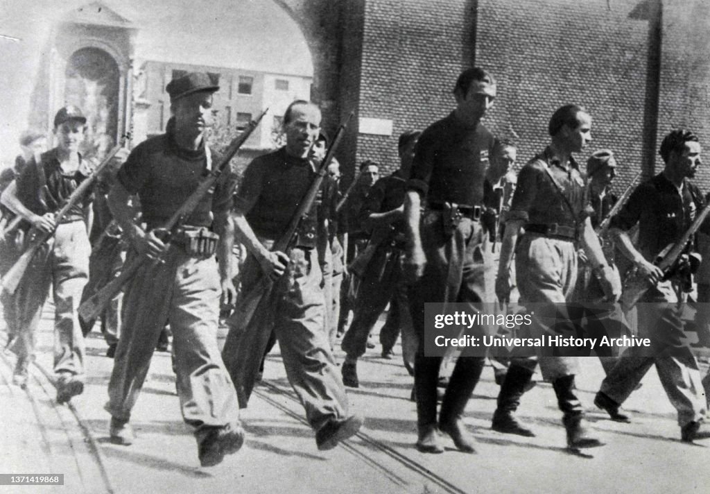 Auxiliary Corps of the Black Shirts' Action Squads.