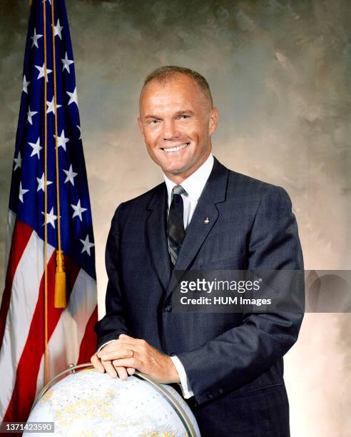 Astronaut Lt. Col. John H. Glenn, Jr. He was the first American to orbit the Earth in a Project Mercury spacecraft on February 20, 1962. Glenn...