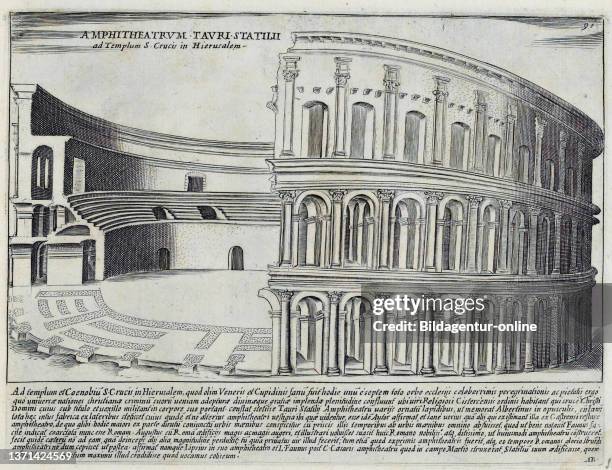 Das Amphitheater des Vespasian wurde kurz vor seinem Tod im Jahr 79 n. Chr. Eingeweiht. Es wurde in dem Bereich gebaut, der ein Teich in Neros Domus...