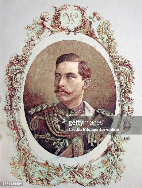 Wilhelm, German Crown Prince, German Kronprinz Wilhelm von Preussen, 6 May 1882 - 20 July 1951, full name Friedrich Wilhelm Victor August Ernst, was...