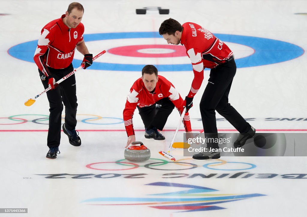 Curling - Beijing 2022 Winter Olympics Day 14