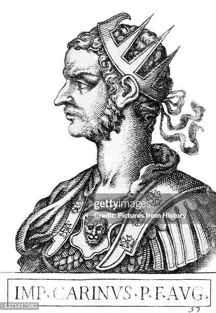 Carinus was Emperor Carus' eldest son, and was appointed Caesar in the beginning of 283, made co-emperor of the western portion of the Roman Empire...