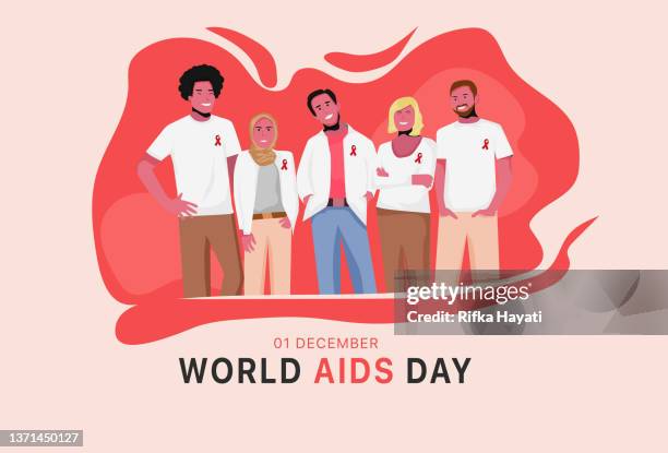 basic rgb - world aids day 幅插畫檔、美工圖案、卡通及圖標