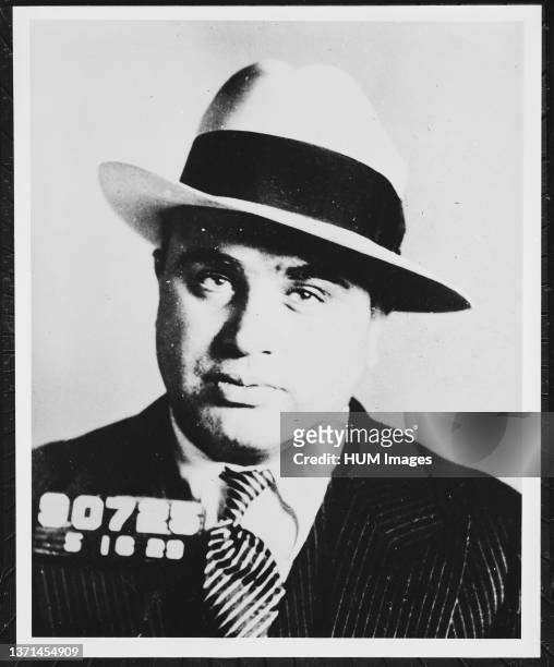 Mug Shot of Chicago Gangster Al Capone