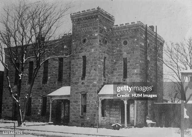 Tom Green County Jail, San Angelo, Texas ca. 1910-1915.