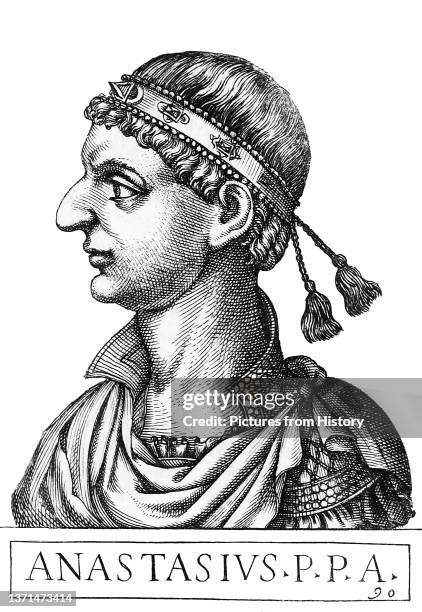 Anastasios Greek 12 Anastasius I Of The Byzantine Empire Stock Photos, High-Res Pictures ...