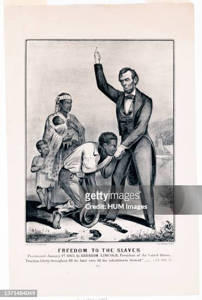 Freedom to the slaves ca 1863 -1870.