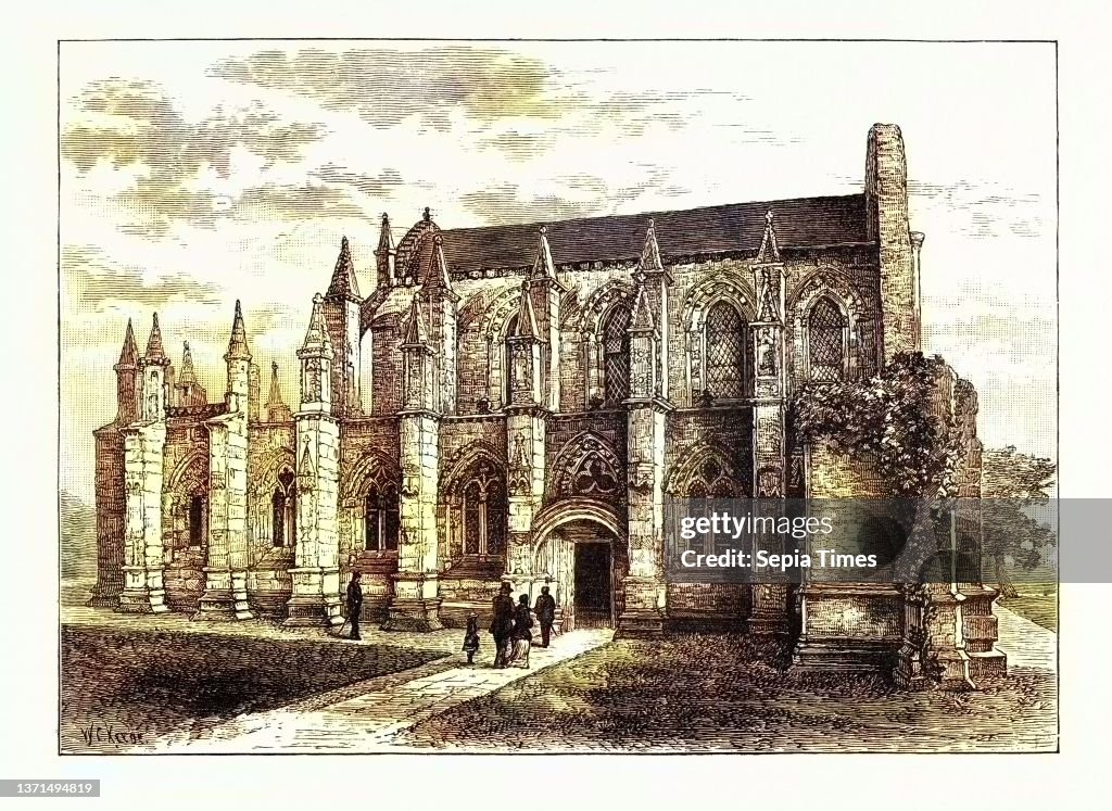 Roslin Chapel: North Front.