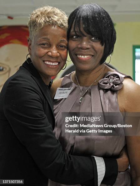Amber Rondo Amber Rondo, mother of Rajon, and Flo Allen, mother of Ray,pose for a ...
