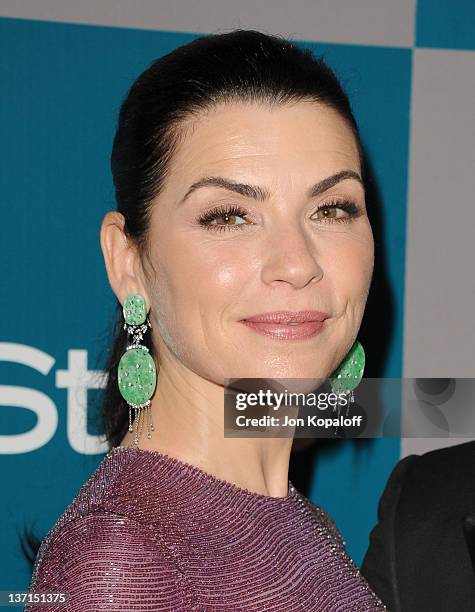 Actress Julianna Margulies arrives at the 13th Annual Warner Bros. And InStyle Golden Globe After Party held at The Beverly Hilton hotel on January...