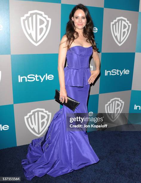 Actress Madeleine Stowe arrives at the 13th Annual Warner Bros. And InStyle Golden Globe After Party held at The Beverly Hilton hotel on January 15,...