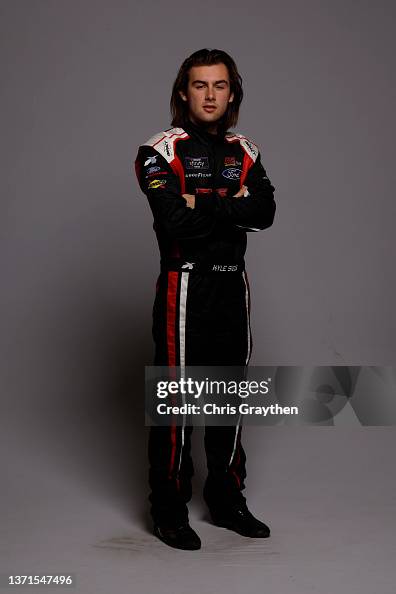Kyle Bolt Racing Kyle poses for a photo at Daytona International Speedway on February ...