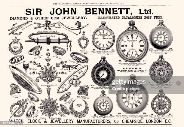 stockillustraties, clipart, cartoons en iconen met jewellery manufacturers  (xxxl with lots of details ) - chronograaf