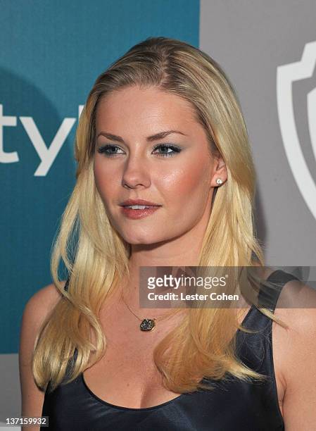 Actress Elisha Cuthbert arrives at the 13th Annual Warner Bros. And InStyle Golden Globe After Party held at The Beverly Hilton hotel on January 15,...