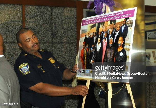 Women Survivors of Homicide Movement Dedication Ceremony at Boston Police Headquarters. William Gross, Superintendent and Chief of the Boston Police...