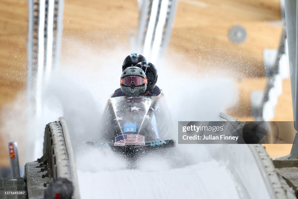 Bobsleigh - Beijing 2022 Winter Olympics Day 16